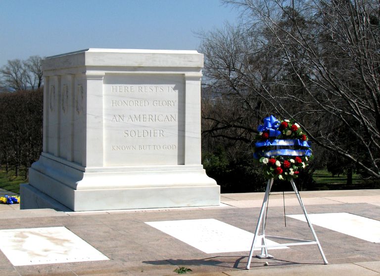 Cimitirul Național Arlington, Național Arlington, soldatului necunoscut, Cimitirul Național