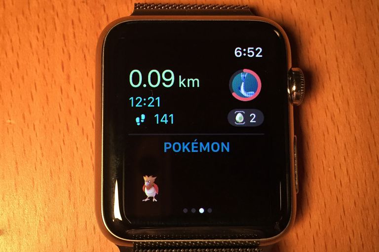 Apple Watch, lansați aplicația, Pokemon Du-te, aplicația telefonului