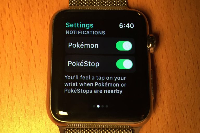 Apple Watch, lansați aplicația, Pokemon Du-te, aplicația telefonului
