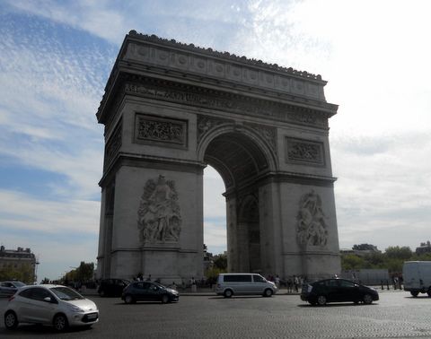 Arcul Triumf, de-a lungul, Place Concorde, Doriți faceți, Muzeul Luvru